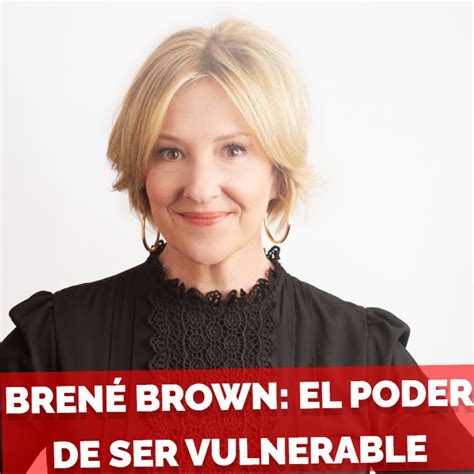 Foto de Brené Brown en una charla o conferencia