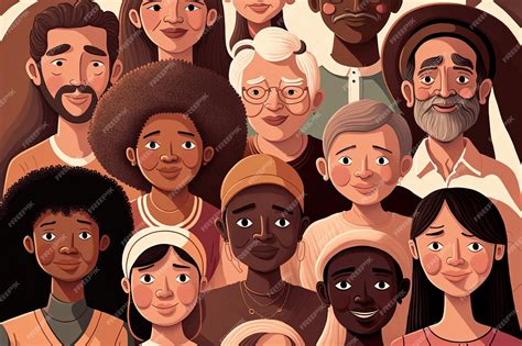 Ilustración de diversas personas mayores de diferentes orígenes culturales y religiosos encontrando consuelo o meditando.