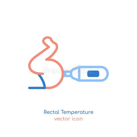 esquema o foto ilustrativa de cómo tomar la temperatura rectal en un bebé