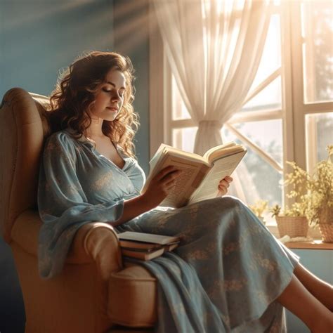 Mujer mayor leyendo un libro en un entorno tranquilo y hogareño