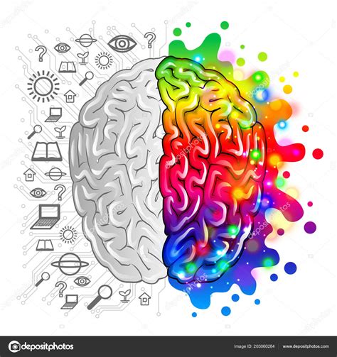 ilustración representando la diversidad de cerebros y formas de pensamiento