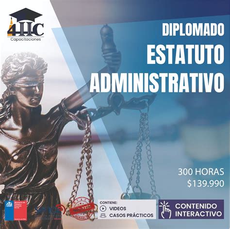 Infografía explicativa sobre el Estatuto Administrativo chileno y la probidad en el servicio público