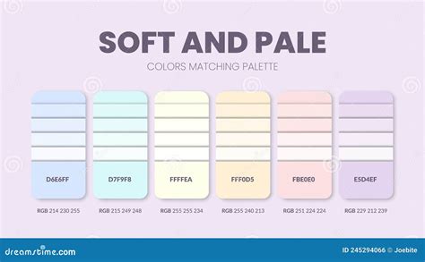 Ejemplo de paleta de colores suaves para anime