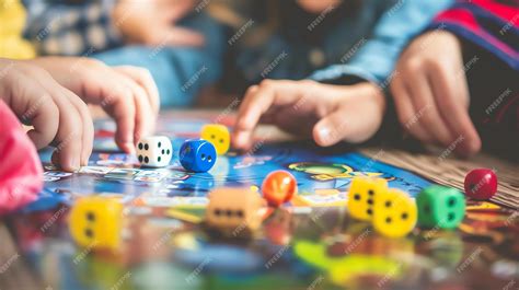 Foto de niños jugando un juego de mesa cooperativo sobre seguridad y riesgos