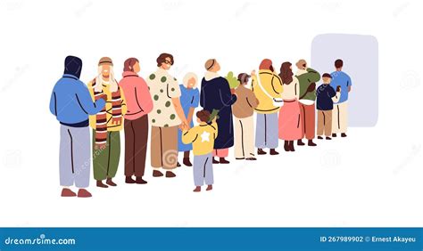 Cola de personas esperando para realizar trámites de licencias médicas en un edificio público