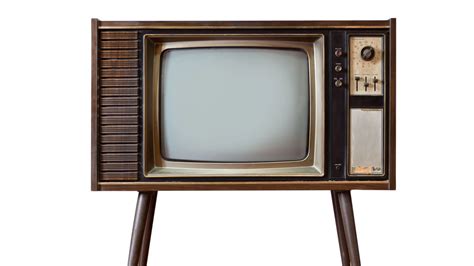 Televisor antiguo como metáfora del cerebro recibiendo una señal