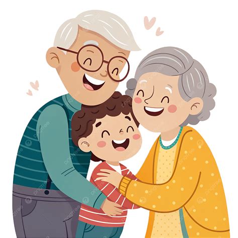 Infografía: símbolos de afecto entre abuelos y nietos