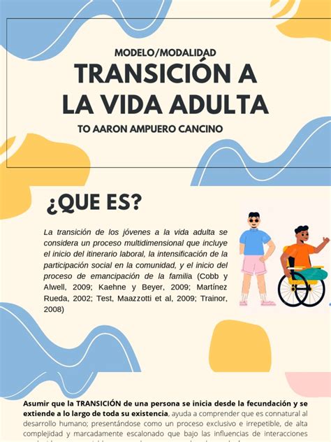 Infografía: Componentes clave de un programa de apoyo a la transición a la vida adulta para jóvenes vulnerables