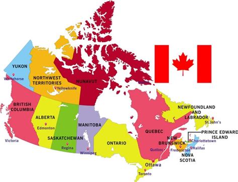 Mapa de Canadá mostrando las regiones más afectadas por la crisis de MMIWG