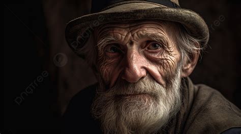Busto romano de un anciano con rasgos de edad marcados
