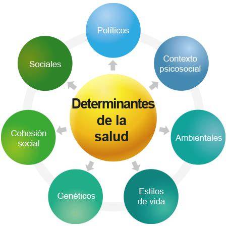 Esquema: Concepto de Determinantes Sociales de la Salud (DSS) según OMS