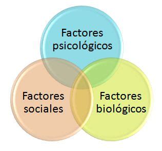 Diagrama: Interacción de factores biológicos, psicológicos y sociales en la depresión