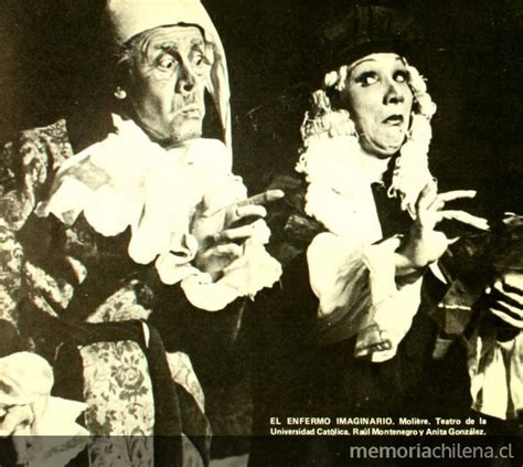 Ana González junto a Raúl Montenegro en la obra 