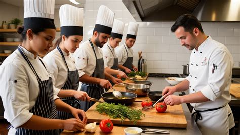 Niño practicando habilidades de cocina con supervisión