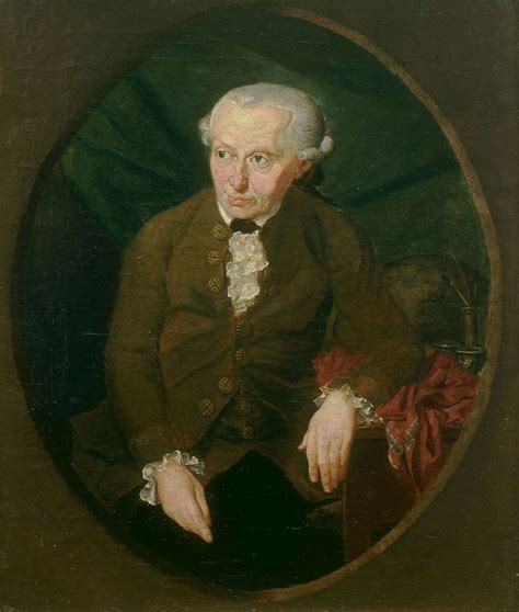 Retrato de Immanuel Kant por Gottlieb Doebler (1791)