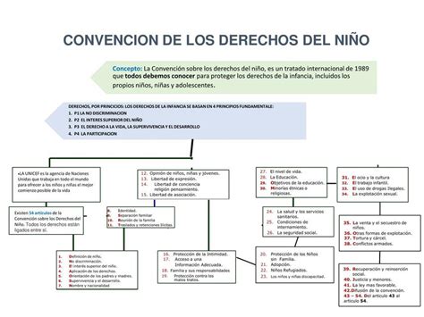 Esquema sobre la Convención de los Derechos del Niño y su aplicación
