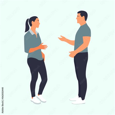 Ilustración de dos personas conversando, una joven y una mayor, con gestos de escucha y empatía.