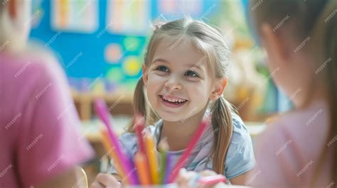Foto de una niña aprendiendo con un apoyo personalizado