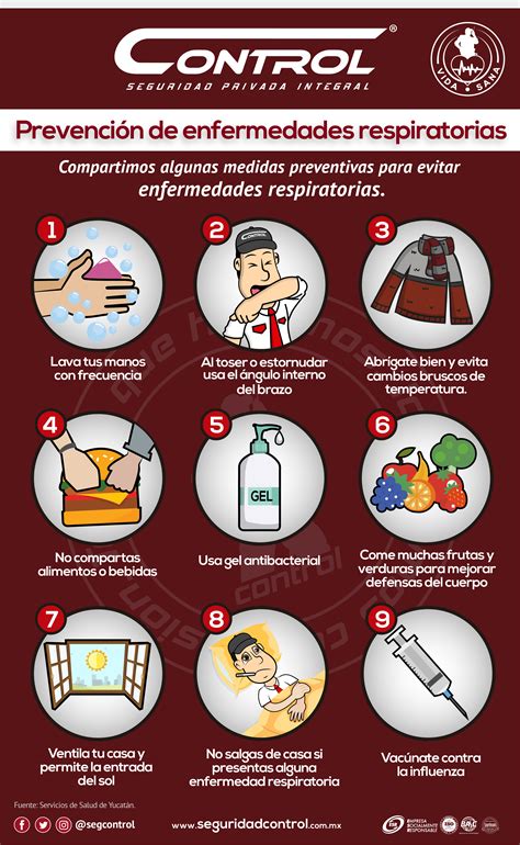 Infografía de medidas de prevención de enfermedades respiratorias en la infancia