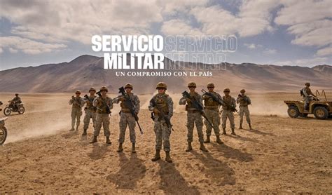 Fotografía de jóvenes realizando el Servicio Militar en Chile