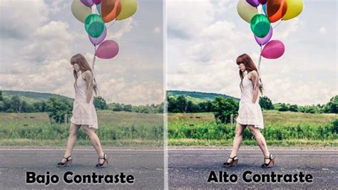 Ejemplos de buen y mal contraste de color en interfaces digitales