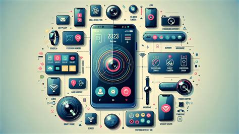 Esquema sobre las funcionalidades de los smartphones y tablets adaptados para personas mayores.