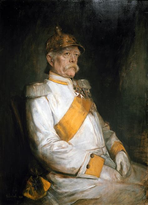 Retrato de Otto von Bismarck, pionero de la seguridad social