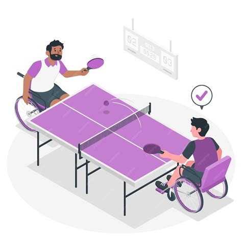 Diagrama de las 11 clases de tenis de mesa paralímpico con foco en Clase 11
