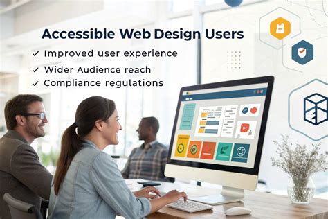 Infografía sobre principios de diseño web accesible para personas con discapacidad