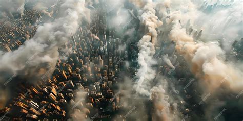 Diagrama que ilustra la congestión urbana y la contaminación