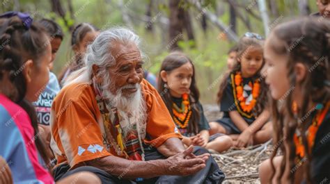 Fotografía de ancianos indígenas sonriendo y compartiendo un momento de conversación en su comunidad.