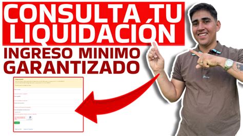 Esquema explicando el propósito del Ingreso Mínimo Garantizado en Chile, con flechas apuntando a 