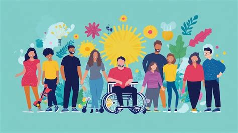 Imagen de un grupo diverso de personas participando en actividades deportivas inclusivas, representando la integración social.