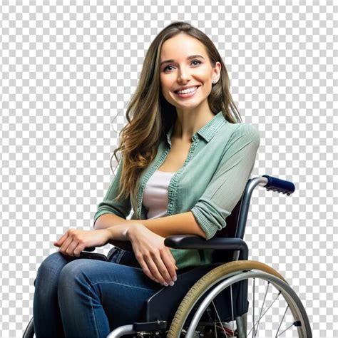 Mujer en silla de ruedas sonriendo mientras participa en una actividad al aire libre con amigos