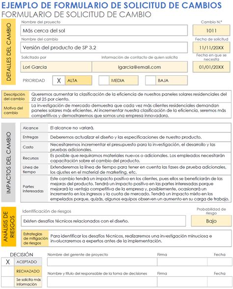 Ejemplo de formulario de cambio de fondo de pensiones (con campos mínimos)