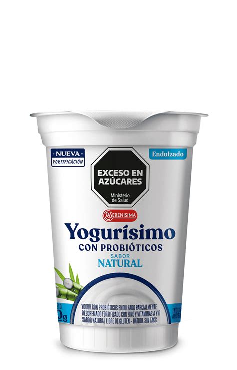 Envase de probióticos o un yogur con probióticos