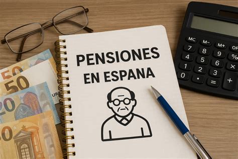 Esquema visual del sistema de pensiones en España: mínimos, complementos, máximos y tipos de prestaciones