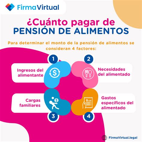Infografía: Proceso para calcular pensión de alimentos en Chile