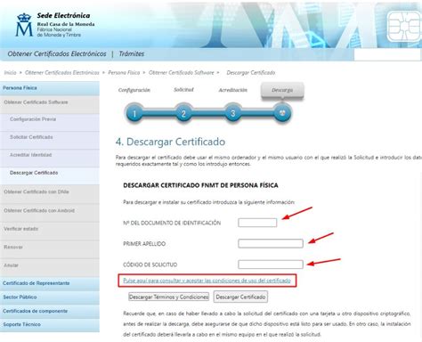 Captura de pantalla del proceso de descarga de certificado en Mi Fonasa