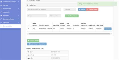 Captura de pantalla de una interfaz de Sucursal Virtual mostrando el resumen de pensión y el historial de pagos