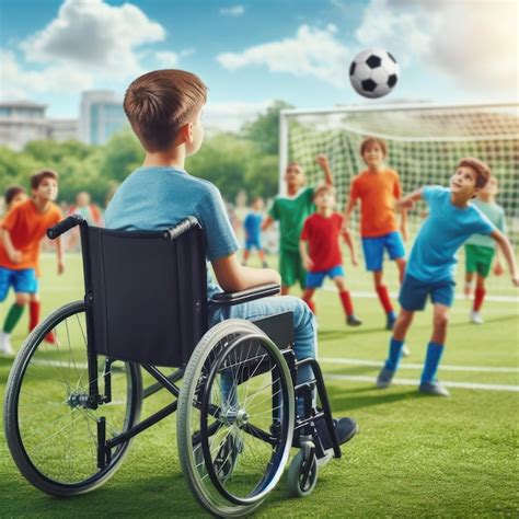 Niños en sillas de ruedas jugando a lanzar aros a un objetivo