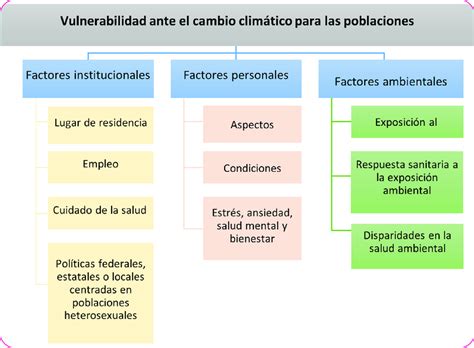 Infografía que ilustra los diversos factores de riesgo para la vulnerabilidad en personas mayores.
