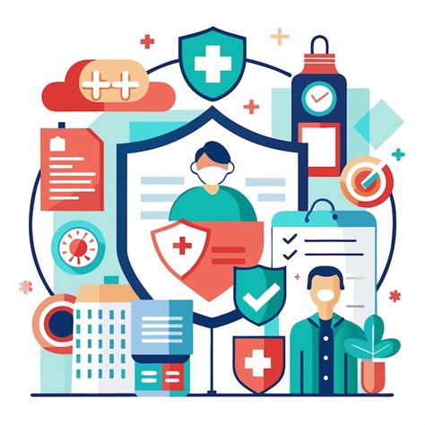 Ilustración de una persona en una evaluación médica con una Comisión Médica