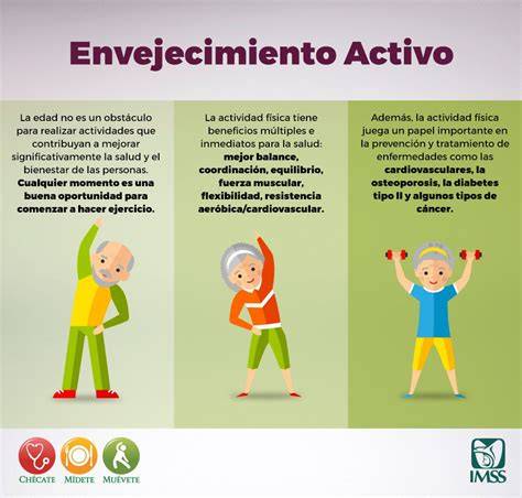 Infografía: Enfoques para el envejecimiento activo y la memoria en la tercera edad