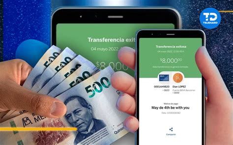 imagen de billetes o una transferencia bancaria