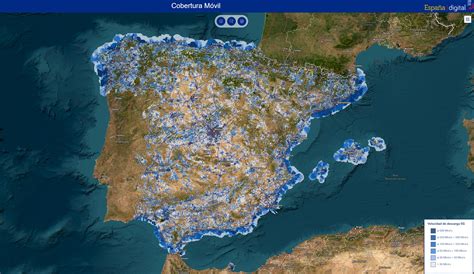 mapa de España: cobertura de cuidados paliativos por CCAA