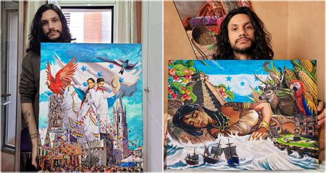 Pintura de Chen Guang inspirada en sus recuerdos de Tiananmen