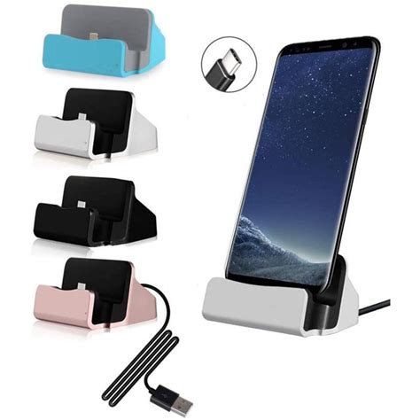 Base de carga para teléfono móvil sencillo