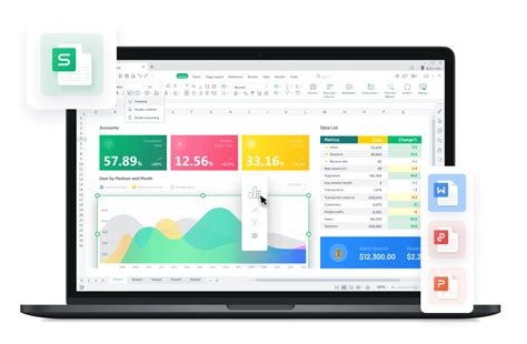 Interfaz de WPS Office mostrando plantillas de credenciales