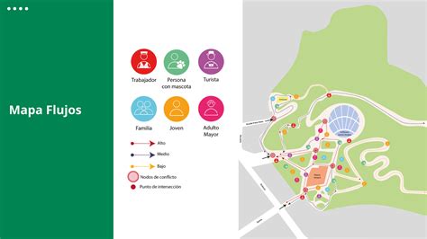 Mapa esquemático de la Quinta Vergara con anillos de seguridad y puntos de control